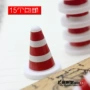 Roadblock xô mô phỏng thu nhỏ mini trumpet mô hình tĩnh phụ kiện cảnh đồ chơi đồ trang trí vỉa hè đường cone ice cream xô mô hình giấy