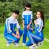 Mùa xuân và mùa thu junior high school sinh viên đồng phục nam giới và phụ nữ thể thao phù hợp với dài tay high school và trường tiểu học dịch vụ đẳng cấp tùy chỉnh cao đẳng gió mã lớn quan ao tre em Đồng phục trường học / tùy chỉnh thực hiện