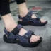 Giày sandal nam 2017 sandal da mới sandal giày thể thao ngoài trời Việt Nam mùa hè giày nam đi biển giày cao cổ nam Sandal