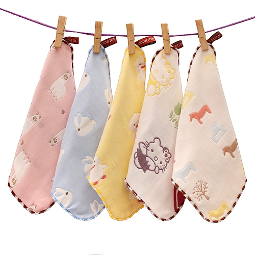 Марлевый детский слюнявчик, детское полотенце, средство детской гигиены для новорожденных, влажные салфетки, хлопковый носовой платок