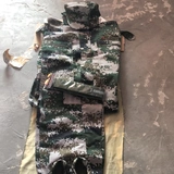 Камуфляжный комплект, школьная износостойкая летняя куртка для тренировок