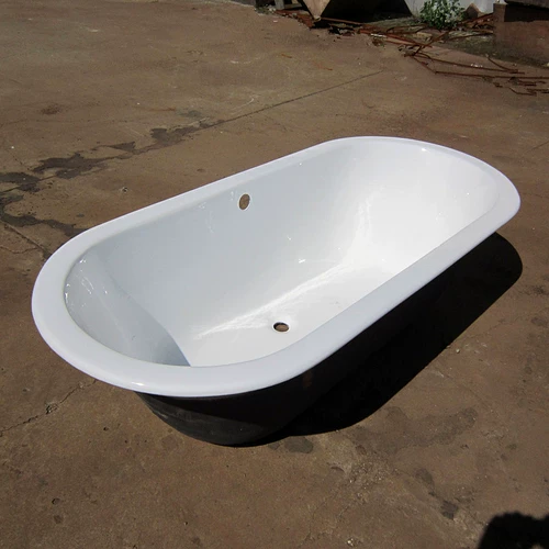 Ysyg1.5/1,7 метра инкрустированная встроенная чугунная ванна в ванне с плоской плоской