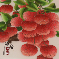 Вышивка Гуандун 广州特色广绣粤绣纯手工刺绣广府岭南文化广州礼品开业荔红业茂