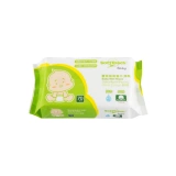 Японский мягкий штрих Baby Clean Cotton Wet Wipes № 77 штук