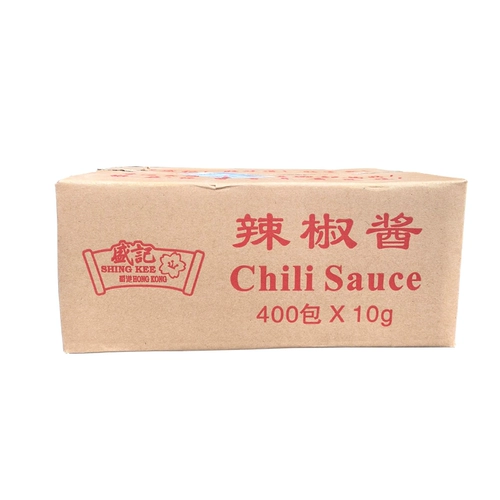 Shengji Sauce Sauce Back Небольшой мешок с соусом из чили жареные куриные бургеры хороший партнер 400 мешков*10G Гуандун Бесплатная доставка
