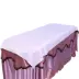 Thẩm mỹ viện cung cấp màu trắng dùng một lần cao cấp khăn trải giường khách sạn massage giường dày vải không dệt với tấm lỗ