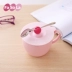 Nhật bản tách trà che gốm phổ silicone vòng không độc hại cup bìa chống bụi phổ trumpet lớn