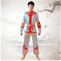 Trang phục rồng quốc gia múa rồng múa lân múa trống mở trang phục múa trống đội võ thuật biểu diễn trang phục nam trang phục dân tộc dao