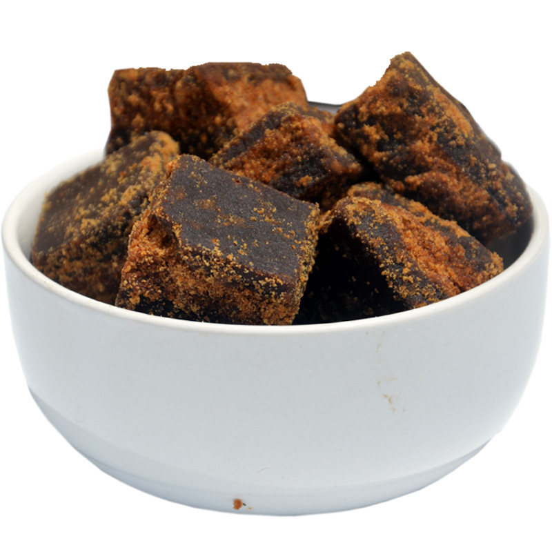 广西正宗黑片糖农家黑糖纯手工老红糖块甘蔗糖食糖2500克包邮