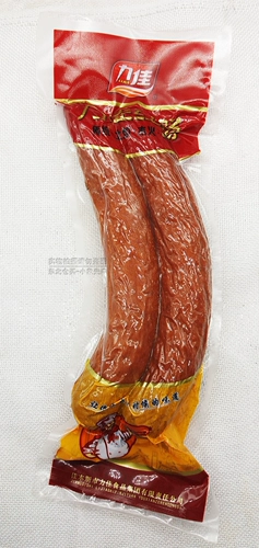 Северо -восточный аромат харбин серии Jiamusli серия из красной кишки -Инфинальная колбаса для завтрака мясо кишечника и чеснока 290 грамм