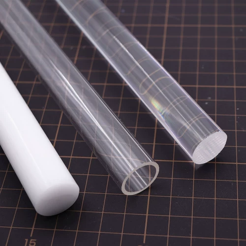 Ультра -светлый глинистый стержень Давление стержня булочка стержня Сфти мягкая керамика тауркл Полая твердая прозрачная прозрачная булочка круглый палка PP