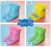 Pig Peggy Children Rain Boots Girls Princess Baby Baby Cute Kids Student Skid Plus Velvet Child Rain Boots Bốn Mùa ủng nữ thời trang Rainshoes