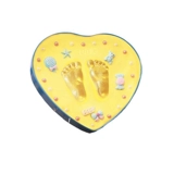 Детские отпечатки рук и ног для новорожденных, чернильная подушечка, модель рук из жемчуга, детский сувенир, подарок на день рождения