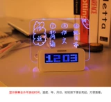 Творческая простота и бесшумная доска объявлений многопрофессиональные будильники Специальные флуоресцентные электронные ученики начальной школы с прикроватными девочками