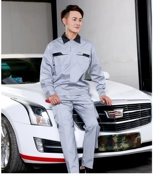 Cadillac xe 4S cửa hàng bảo trì sau bán hàng xưởng bảo trì quần áo dài tay tự động sửa chữa bộ dụng cụ nam