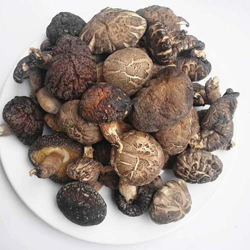 Shennongjia Special -грибов Ольхи, зимние грибы, грибы из сушеных чайных деревьев, маленькие грибы шиитаке, грибы, грибы, грибы, грибы