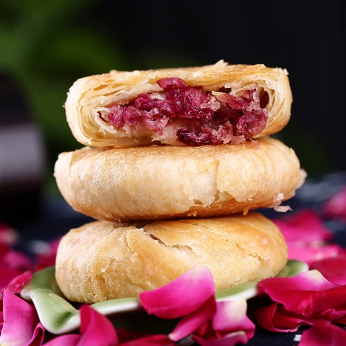 Dian Weitang Multi -Drowtaved Clorke Cake Yunnan Специальное розовое торт матча свободный ядро ​​фиолетовый картофельный торт закуски для пирога бесплатно доставка