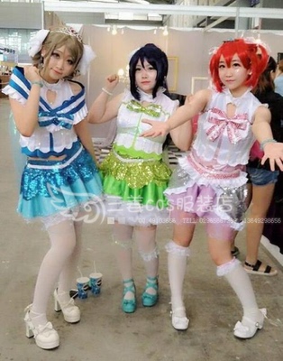 taobao agent Aqour love sunshine two love aquariums to play the three ginger cosplay clothing