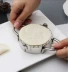 Bánh bao Bánh nhân tạo Lớn bằng thép không gỉ 304 Lưỡi liềm cắt hình bánh bao da bánh bao khuôn - Tự làm khuôn nướng