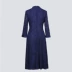 Meierya phụ nữ quần áo đầu mùa xuân mới váy ren nửa tay áo dài váy váy màu xanh 431-1 - Váy dài