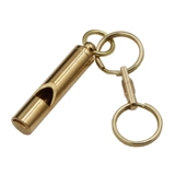 Латунный свисток для тренировок, мужская дорожная подвеска, металлический брелок для ключей