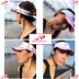 Mỹ Headsweats mồ hôi cap rỗng top hat bóng râm marathon nam giới và phụ nữ chạy thể thao ngoài trời nhanh khô hat mũ phớt nam nhập khẩu Mũ thể thao