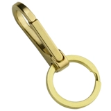 Брелок, латунные аксессуары, кожаная подвеска ручной работы, простой и элегантный дизайн