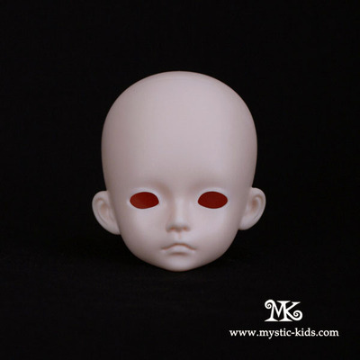 taobao agent Free shipping MK worm single head 6 -point BJD doll SD doll head six -point genuine vegetarian no makeup baby head