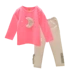 Laila cô gái Laika đồ lót cotton mỏng dành cho trẻ em phần mỏng quần áo mùa thu phục vụ trong mùa xuân và mùa thu của trẻ em - Quần áo lót