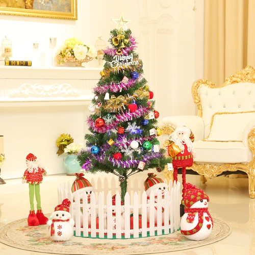 Рождественский реалистичный декор, комплект для домашнего использования, 1.5м, подарок на день рождения