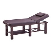 Thép không gỉ làm đẹp giường massage móng cửa hàng lưu trữ rắn gỗ massage giường Ai Wei salon làm đẹp đồ nội thất massage khung thép