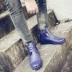 Giày đi mưa mùa hè cho nam ống ngắn chống trượt giày thấp để giúp rửa xe ủng không thấm nước giày công sở giày cao su nhà bếp giày nam mưa giay tay chong nuoc Rainshoes