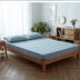 doanh nghiệp giường Muji bedspread bông một mảnh bông nệm bìa 1.8m bông rửa denim tấm màu sản phẩm duy nhất - Trang bị Covers Mua ga phủ giường Trang bị Covers