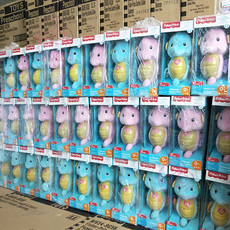 Мягкая детская игрушка 费雪海马 声光音乐安抚海马宝宝胎教音乐毛绒玩具0个月以上