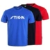 Quần áo bóng bàn Stica Quần áo thi đấu mũm mĩm STIGA quần áo bóng ngắn tay phù hợp với nam và nữ quần áo bóng bàn mua bàn bóng bàn Bóng bàn