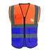 Áo lưới phản quang, công nhân vệ sinh, áo an toàn công trình giao thông, áo khoác in LOGO áo lưới công nhân 