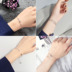 Hàn quốc phiên bản của tính khí đơn giản cá tính sinh viên hoang dã Sen Sở bạn gái chic chuông ins gió lạnh bracelet bracelet phụ nữ Vòng đeo tay Clasp