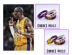 Vòng tay bóng rổ Silicone Vòng đeo tay thể thao Vòng đeo tay nam giới Curry James Owen Harden Kobe NBA Hand Global Star Bóng rổ