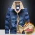 Áo khoác denim mùa xuân và mùa thu 2020 cộng với áo khoác nhung bomber áo khoác cotton quần áo nam áo khoác cỡ lớn - Bông
