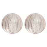 Ретро антикварный прозрачный аксессуар, серьги, аксессуары, 12мм