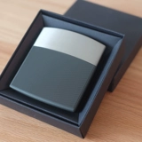 Мужской креативный ультратонкий портсигар из нержавеющей стали, сумка, подарок на день рождения