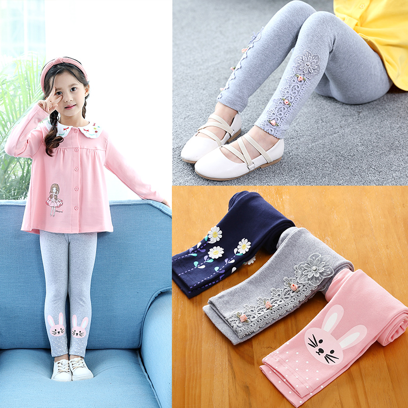 Girls Bottoming Pants Spring Outside Wear Pants Baby Autumn Pants Cotton Child Pants Autumn Model Girl Western style Female Chil 女童打底裤春秋外穿长裤宝宝秋裤纯棉童裤秋款女孩洋气女儿童裤子 เลกกิ้งเด็กผู้หญิง, กางเกงสวมด้านนอกฤดูใบไม้ผลิและฤดูใบไม้ร่วง, กางเกงขายาวเด็ก, กางเกงเด็กผ้าฝ้าย, เด็กผู้หญิงสไตล์ฤดูใบไม้ร่วง, สไตล์ตะวันตก, กางเกงเด็ก