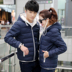 2018 mới thanh niên vài bông mùa đông nam áo khoác nam giới và phụ nữ bông áo khoác xu hướng Hàn Quốc mùa đông ngắn bông quần áo Trang phục Couple