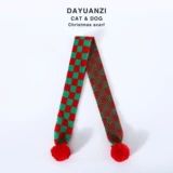 Трикотажный шарф, шерстяной удерживающий тепло нагрудник, со снежинками