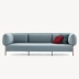 Pinhong gia đình tùy chỉnh giải trí phòng khách sofa vải Bắc Âu sofa hiện đại tối giản đồ nội thất sofa - Đồ nội thất thiết kế