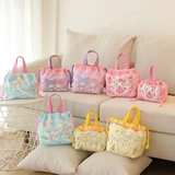 Японская милая мультяшная сумка для ланча, на шнурках