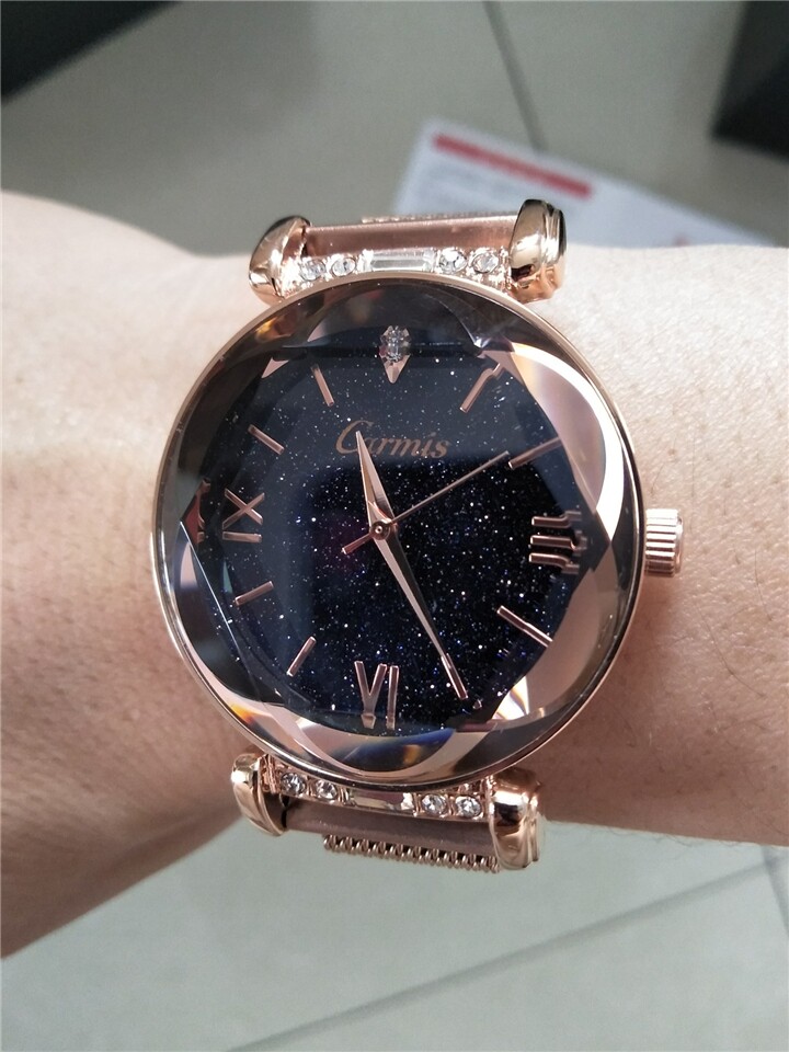 卡美仕磁铁表带时尚手表