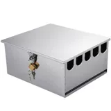 Крышка с ножом на кухнях из нержавеющей стали.