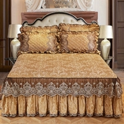 váy dày giường nhung ren châu Âu trong một mảnh bông nệm giường bìa váy Simmons 1.8m2 m - Váy Petti