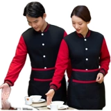 Официант, работающий официант, одежда длинная -печь для выпечки ресторана ресторана для барбекю Hot Pot Restaurant Plas